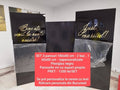 Set panouri plexiglas negru