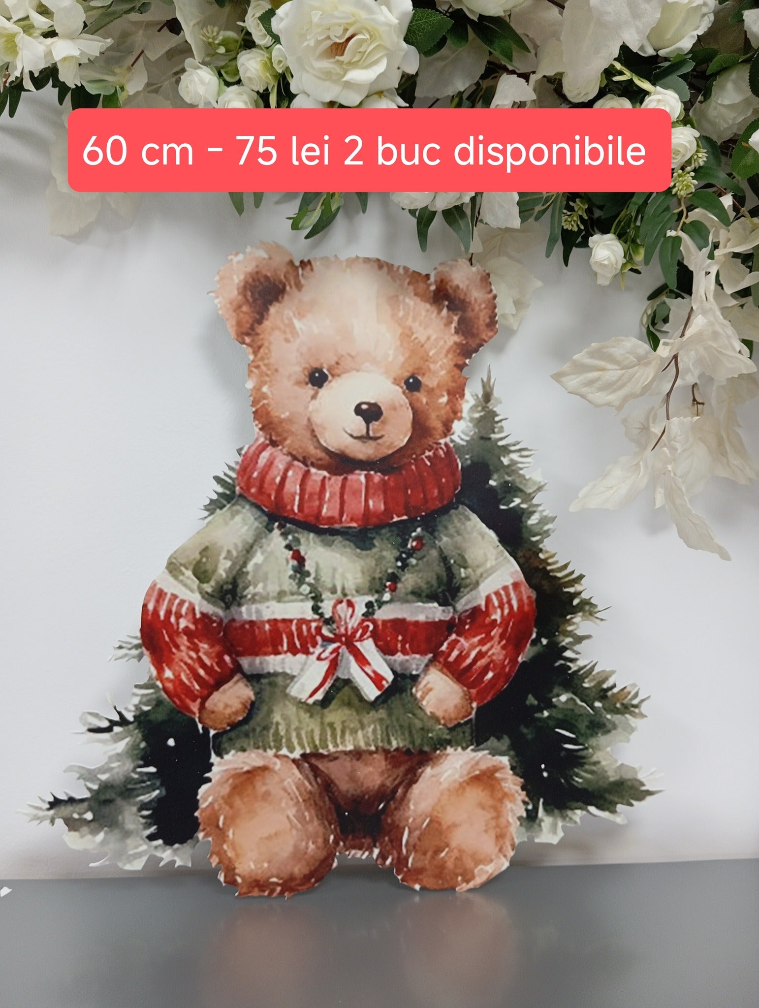 Accesorii de agatat - Ursulet de Crăciun