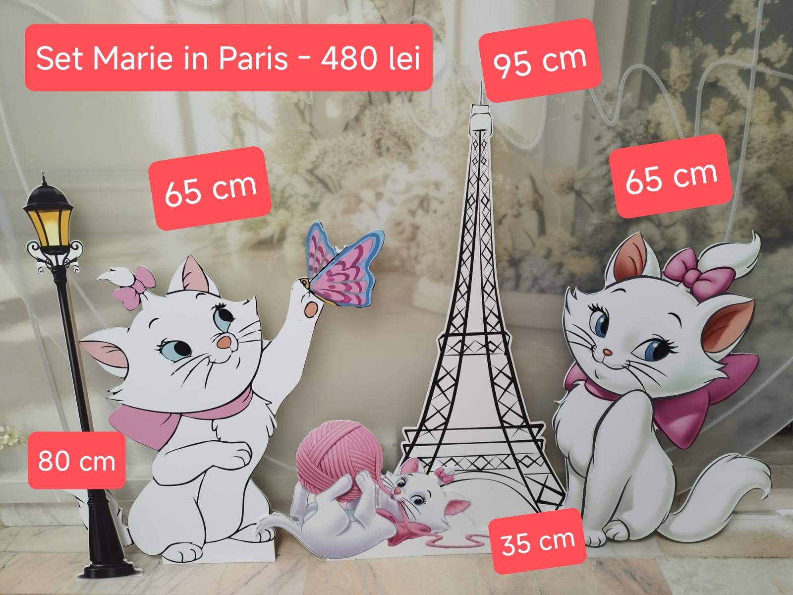 Set Pisicuta Marie in Paris