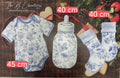 Accesorii de agățat - Baby blue pattern