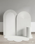Covor PVC semicerc floare