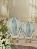 Balon cu aer cald albastru